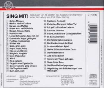 CD Knabenchor Hannover: Sing mit!