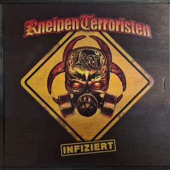 LP/3CD/DVD Kneipenterroristen: Infiziert (limitierte Nummerierte Holzbox)