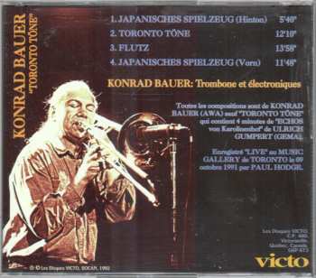 CD Conrad Bauer: Toronto Töne