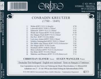 CD Konradin Kreutzer: Ausgewählte Lieder