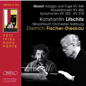 Album Wolfgang Amadeus Mozart: Adagio And Fuge KV 546 / Klavierkonzert KV 456 / Symphonien KV 202 • KV 318