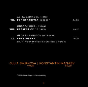 CD Konstantin Manaev: The Songs Of Our Neighbours