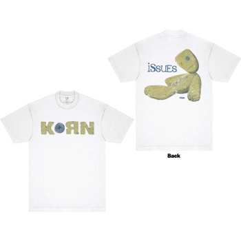 Mercancía Korn: Korn Unisex T-shirt: Doll Issues (back Print) (small) S