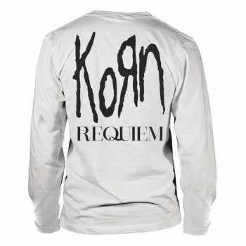 Mercancía Korn: Tričko S Dlouhým Rukávem Requiem - Logo Korn Pocket S