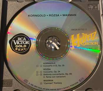 CD Miklós Rózsa: Concerto / Concerto / Tema Con Variazioni / "Carmen" Fantasy