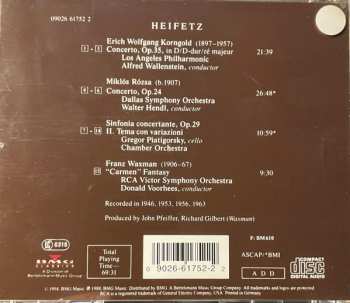 CD Miklós Rózsa: Concerto / Concerto / Tema Con Variazioni / "Carmen" Fantasy