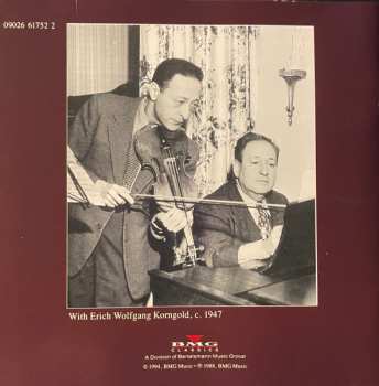 CD Miklós Rózsa: Concerto / Concerto / Tema Con Variazioni / "Carmen" Fantasy