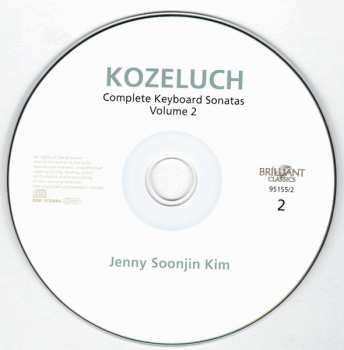 2CD Leopold Koželuh: Complete Keyboard Sonatas (Volume 2) 