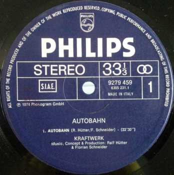 LP Kraftwerk: Autobahn