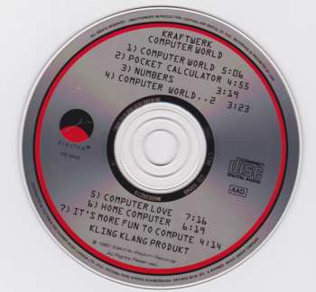 CD Kraftwerk: Computer World