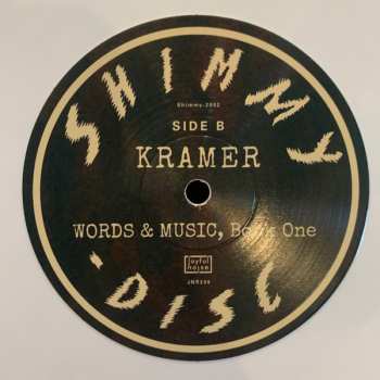 LP Kramer: Words & Music Book One LTD | CLR