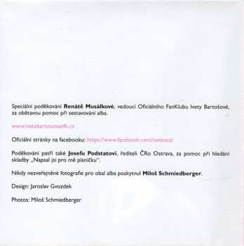 CD Iveta Bartošová: Krásná Neznámá DIGI