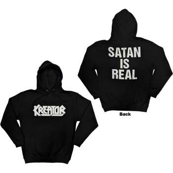 Mercancía Kreator: Kreator Unisex Pullover Hoodie: Satan Is Real (back Print) (small) S