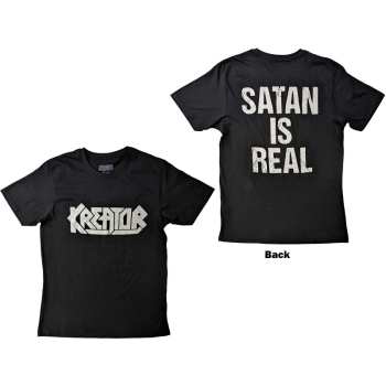 Mercancía Kreator: Kreator Unisex T-shirt: Satan Is Real (back Print) (small) S