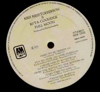 LP Kris Kristofferson & Rita Coolidge: Full Moon