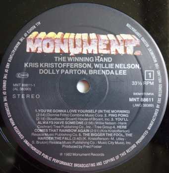 2LP Willie Nelson: The Winning Hand