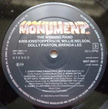 2LP Willie Nelson: The Winning Hand