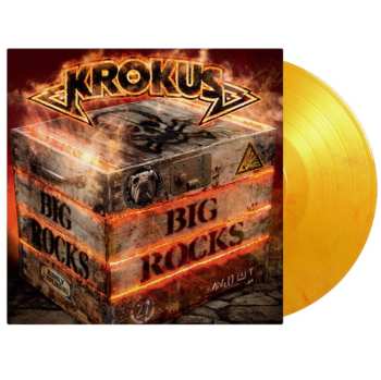 LP Krokus: Big Rocks (180g) (limited Numbered Edition) (flaming Vinyl)
