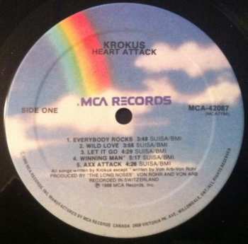 LP Krokus: Heart Attack