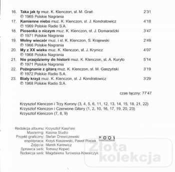 CD Krzysztof Klenczon: Pożegnanie Z Gitarą
