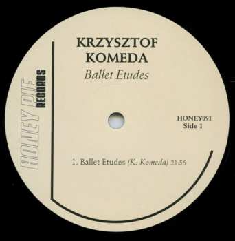 LP Krzysztof Komeda: Ballet Etudes / The Music Of Komeda - A Jazz Message From Poland Presented By An International Quintet