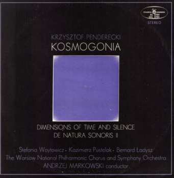 Album The National Warsaw Philharmonic Orchestra: Kosmogonia / Dimensions Of Time And Silence / De Natura Sonoris II