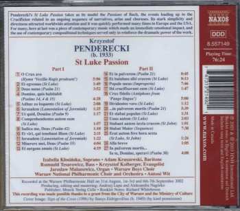 5CD/Caja Krzysztof Penderecki: The Choral Works Of Krzysztof Penderecki