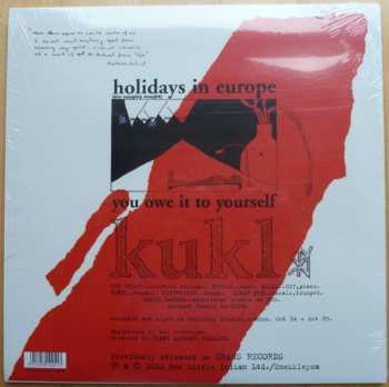 LP Kukl: Holidays In Europe (The Naughty Nought)