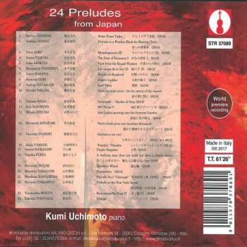 CD Kumi Uchimoto: 24 Preludes From Japan
