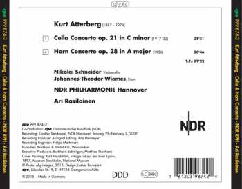 CD Ari Rasilainen: Cello Concerto • Horn Concerto