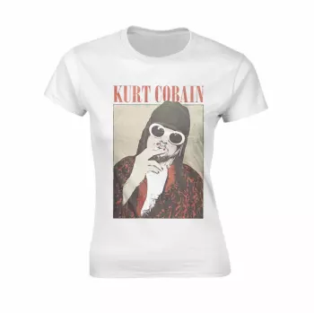 Kurt Cobain: Tričko Dámské Cigarette (colour)