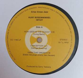 LP Kurt Rosenwinkel Quartet: Intuit LTD