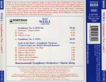 CD Bournemouth Symphony Orchestra: Symphonies Nos. 1 And 2