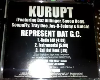 Snoop Dogg: Represent Dat G.C.