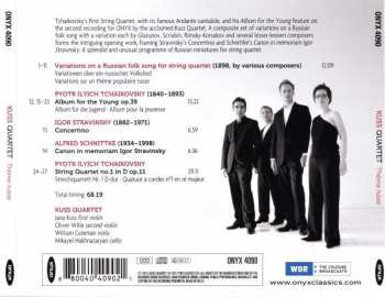 CD Kuss Quartett: Thème Russe