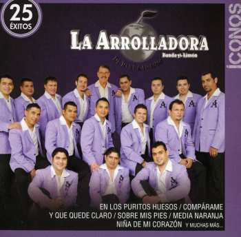 Album La Arrolladora Banda El Limón:  Íconos 25 Éxitos