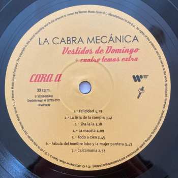LP/CD La Cabra Mecánica: Vestidos De Domingo + Cuatro Temas Extras
