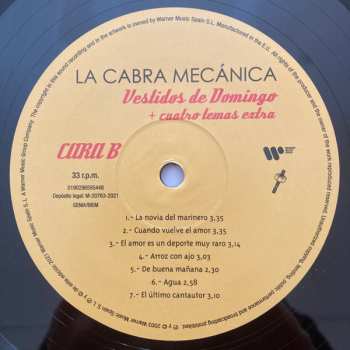LP/CD La Cabra Mecánica: Vestidos De Domingo + Cuatro Temas Extras