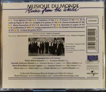 CD Compagnia Sacco Di Ceriana: Italie: Polyphonies Vocales De Ligurie = Italy: Vocal Polyphonies From Liguria