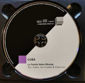 CD La Familia Valera Miranda: Cuba: Son, Bolero, Son-Cruzado & Bolero-Son