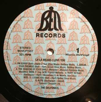 LP The Delfonics: La La Means I Love You