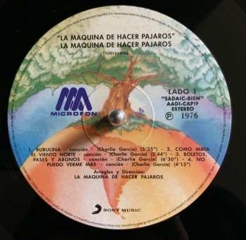 LP La Máquina De Hacer Pájaros: La Máquina De Hacer Pájaros