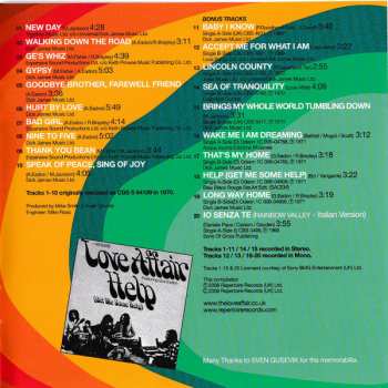 CD The Love Affair: New Day DIGI