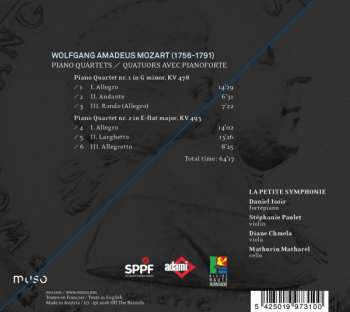 CD Wolfgang Amadeus Mozart: Piano Quartets