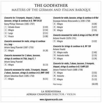 CD La Serenissima: The Godfather: Masters Of The German & Italian Baroque