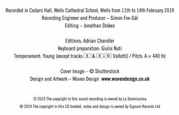 CD La Serenissima: The Godfather: Masters Of The German & Italian Baroque