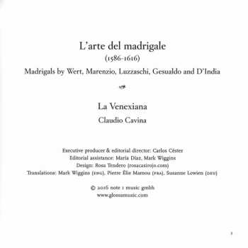 9CD/Caja La Venexiana: L'Arte De Madrigale LTD