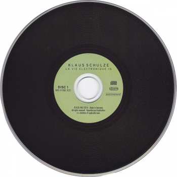 3CD Klaus Schulze: La Vie Electronique 15