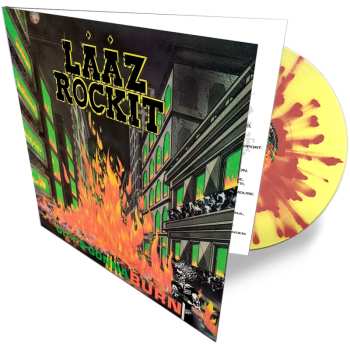 LP Laaz Rockit: City's Gonna Burn (splatter Lp)