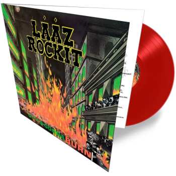 LP Laaz Rockit: City's Gonna Burn (red Lp)